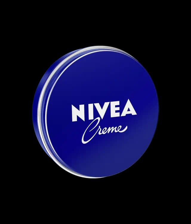 1. Cream tin: readable words are not an exact wordmark: original product photograph
