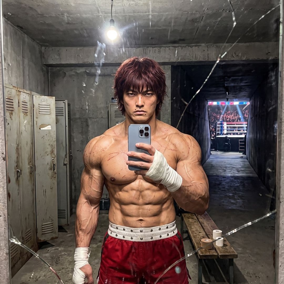 Baki, official virtual-character profile imagery