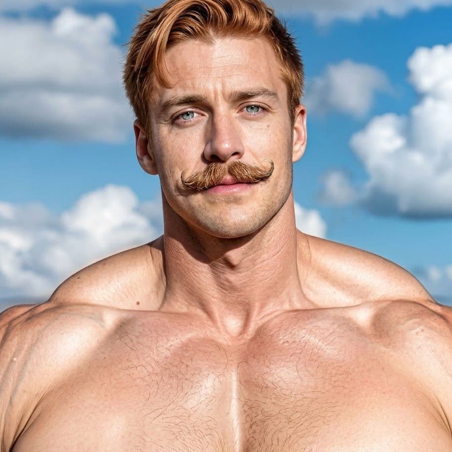 Escanor, official virtual-character profile imagery