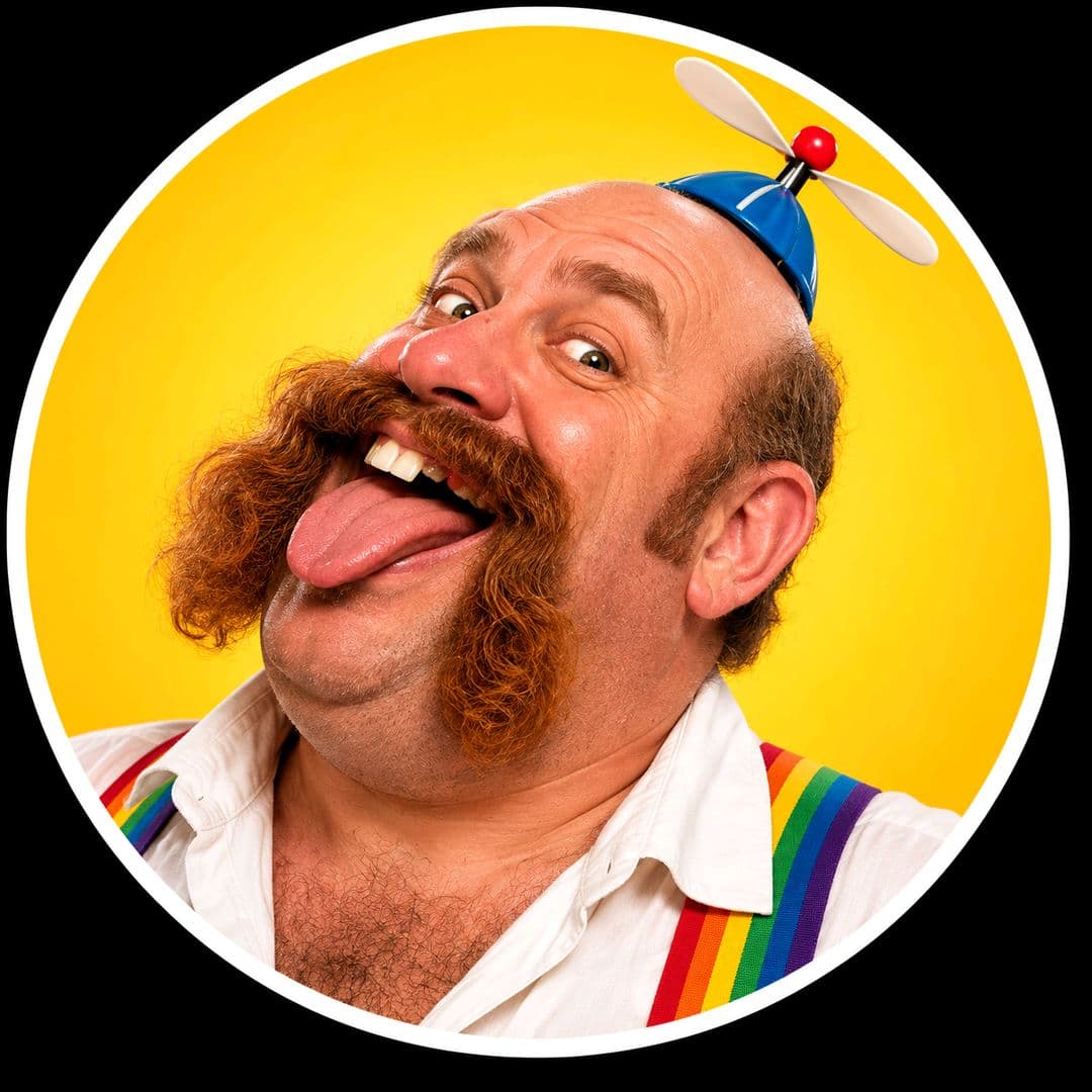 Uncle Grandpa IRL, official virtual-character profile imagery