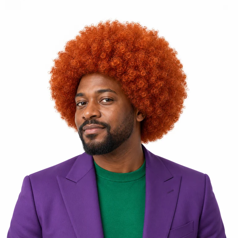 Face 2: Copper-afro creator, fictional adult reference