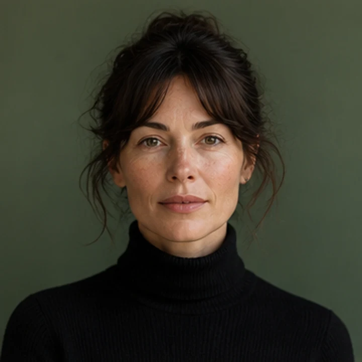 Original fictional adult creator portrait