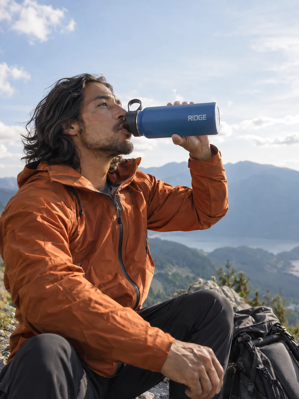 Outdoor product photography: Water at the Lookout
