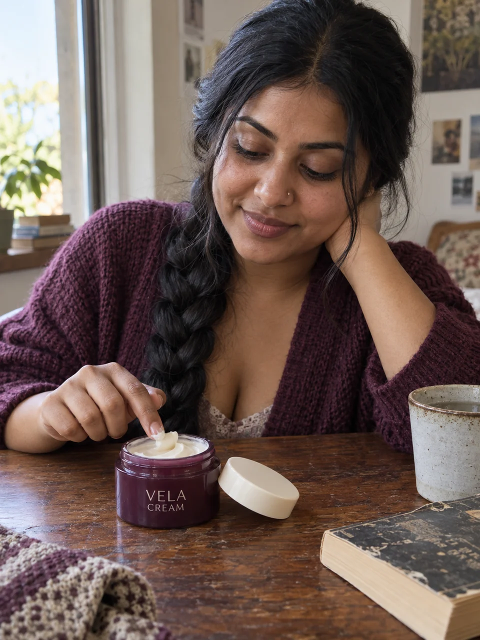 Skincare product photography: A Quiet Skincare Break