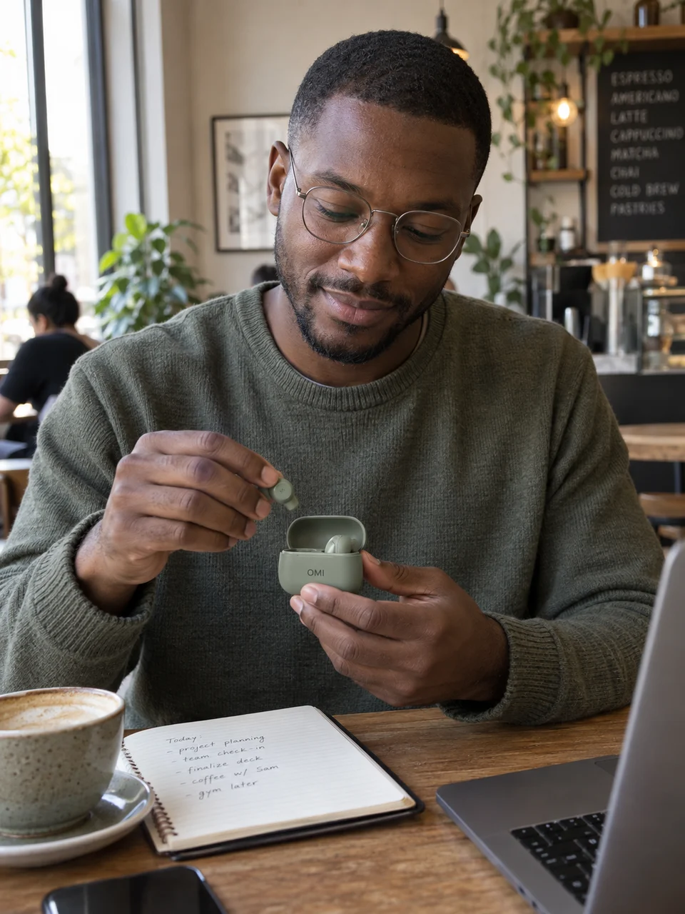 Tech product photography: Between Meetings